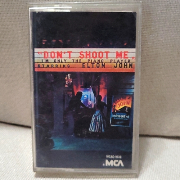 Vintage Other - Elton John-Do not Shoot Me I am Only the Piano Player Cassette